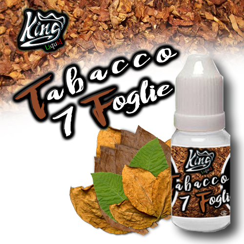 King Liquid Tabacco 7 Foglie Aroma 10ml Smo Kingshop It